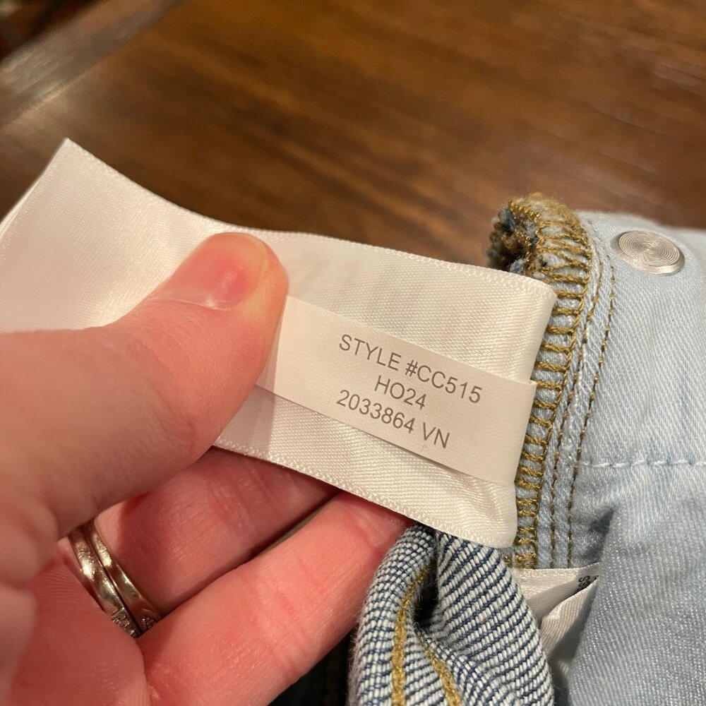NWT J.Crew Womens Sz 30 High-Rise Bootcut Jean in 2003 Super-Stretch Flared 33"L - Picture 11 of 11
